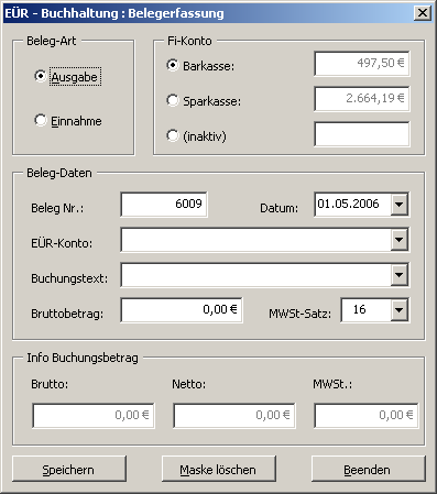 Erfassung